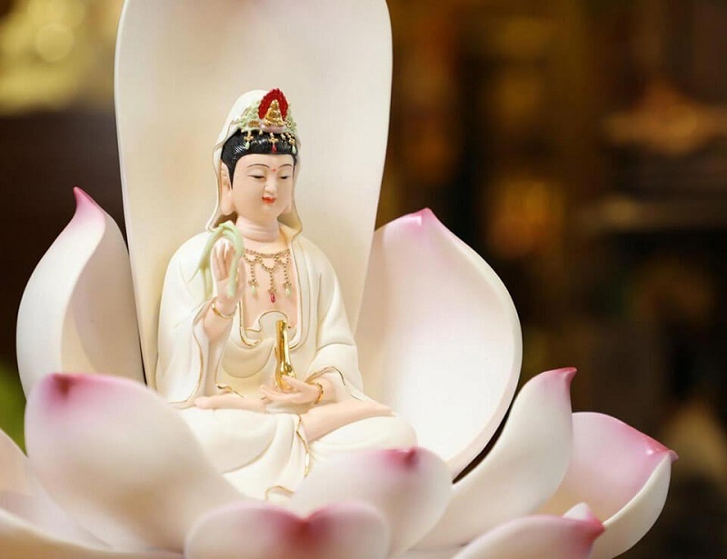 Top 50 mẫu bàn thờ Phật bà Quan Âm treo tường đẹp nhất