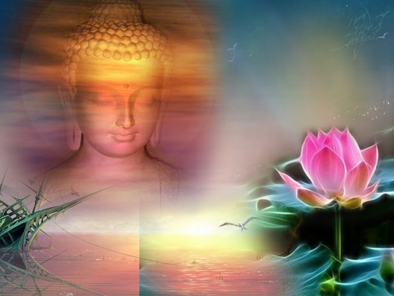 hoa sen thờ Phật