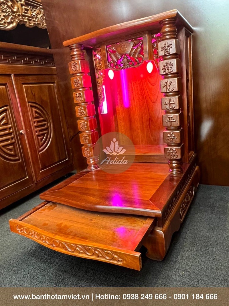 bàn thờ Thần Tài - Ông Địa dùng gỗ nào