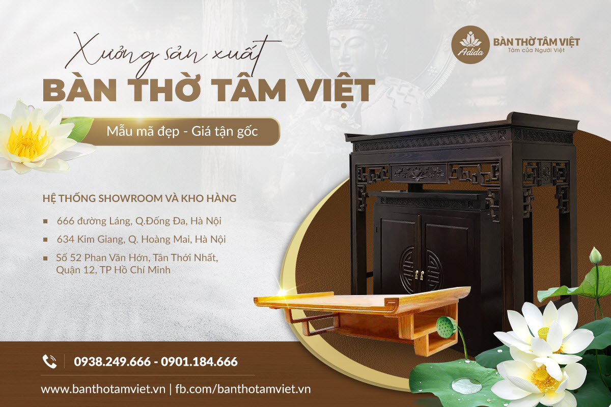 Bàn thờ Tâm Việt