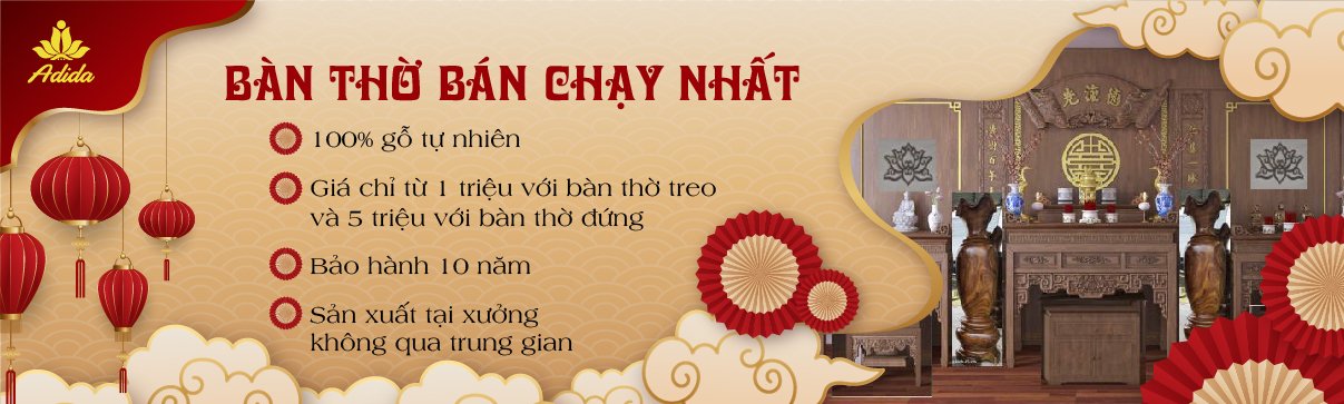 Bàn thờ bán chạy nhất tại Tâm Việt