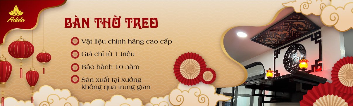 Bàn thờ treo Tâm Việt