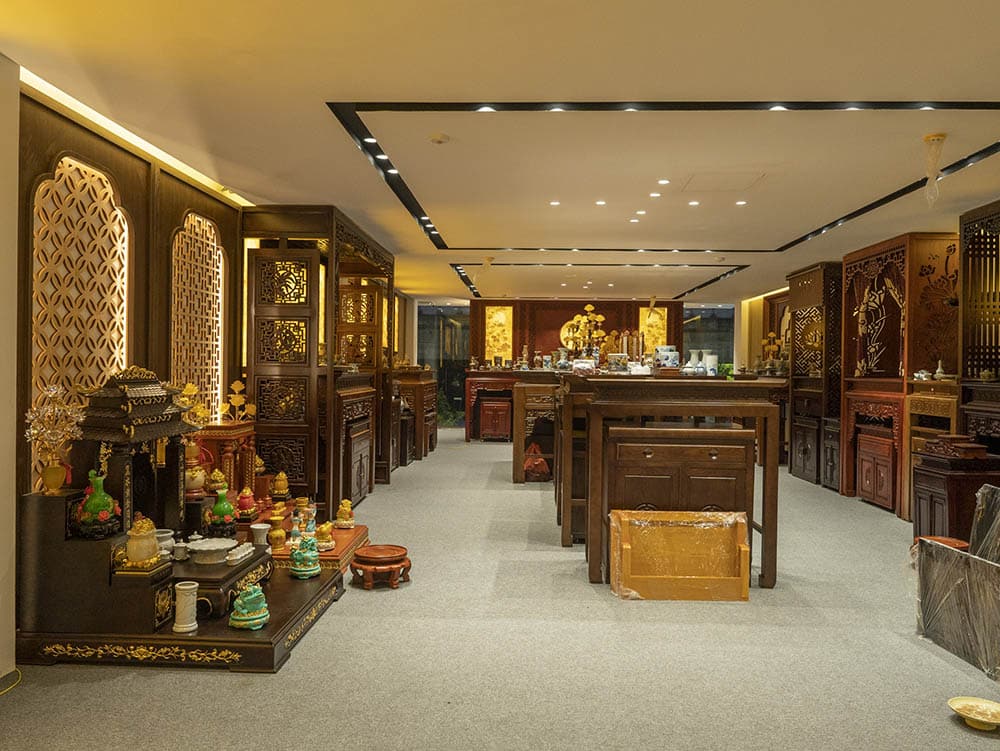 showroom bàn thờ tâm việt khu vực Hà Đông, Hà Nội